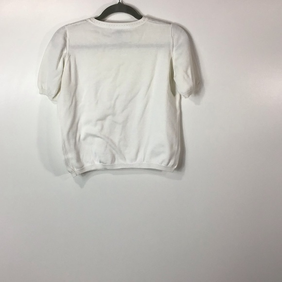 Burberry | Vintage Puff Short Sleeve Sweater~S - Picture 7 of 9